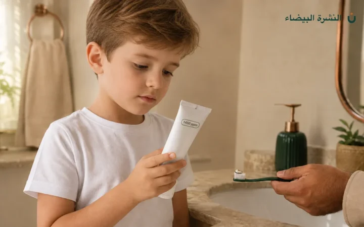 هل يمكن للطفل استخدام معجون أسنان الكبار؟