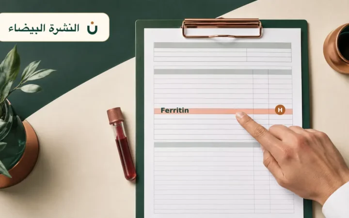 علاج زيادة مخزون الحديد عند ظهور ارتفاع الفيريتين في نتيجة التحليل