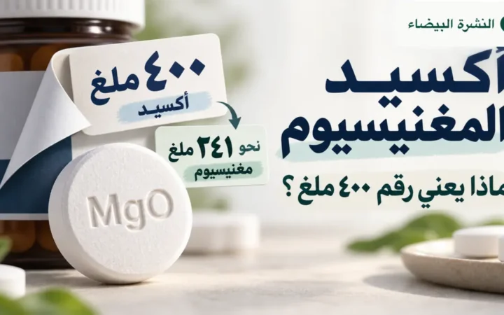 أكسيد المغنيسيوم: هل امتصاصه ضعيف ومتى يُستخدم؟